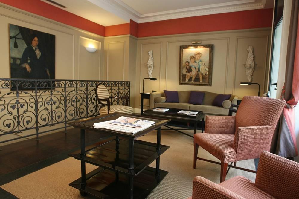 Hotel Le Lavoisier & Spa Париж Интерьер фото